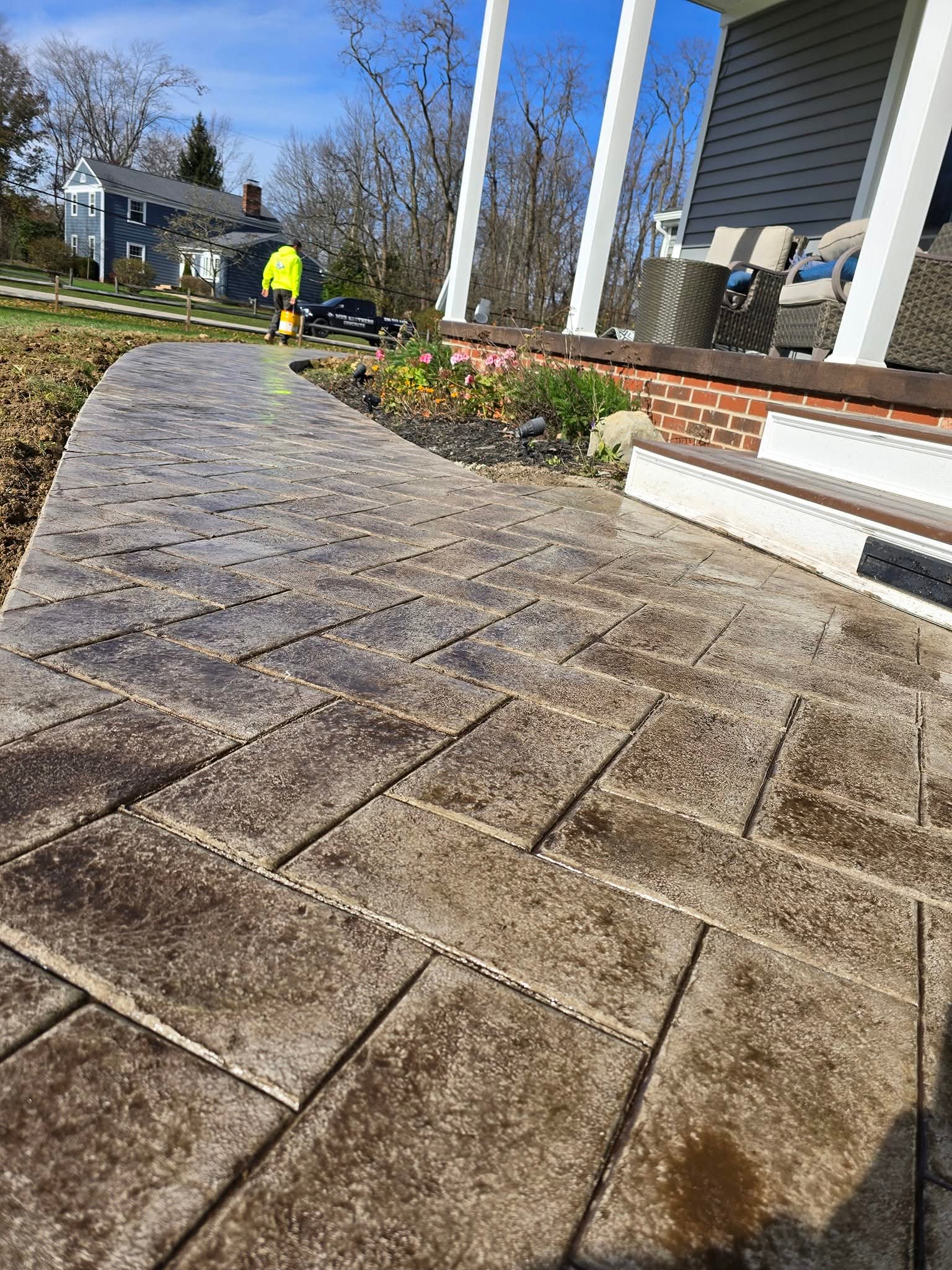 Stamped Patio